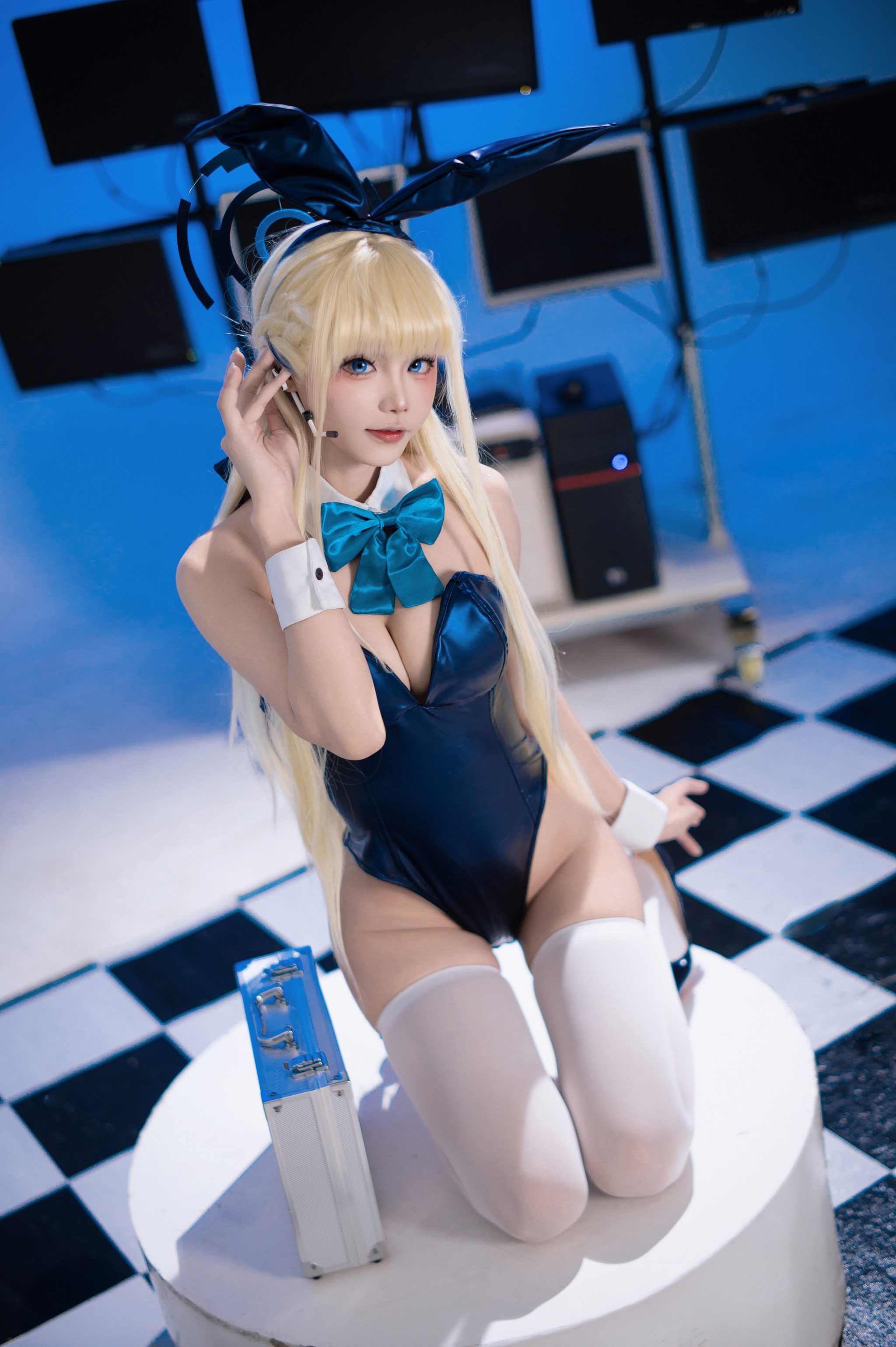 图片[1]-艾西Aiwest – NO.024 小时兔女郎[35P]-XikXak